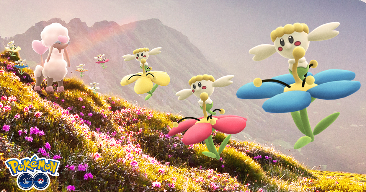 《Pokemon GO》预告举办 2022 年情人节活动 花蓓蓓首次亮相《Pokémon GO》