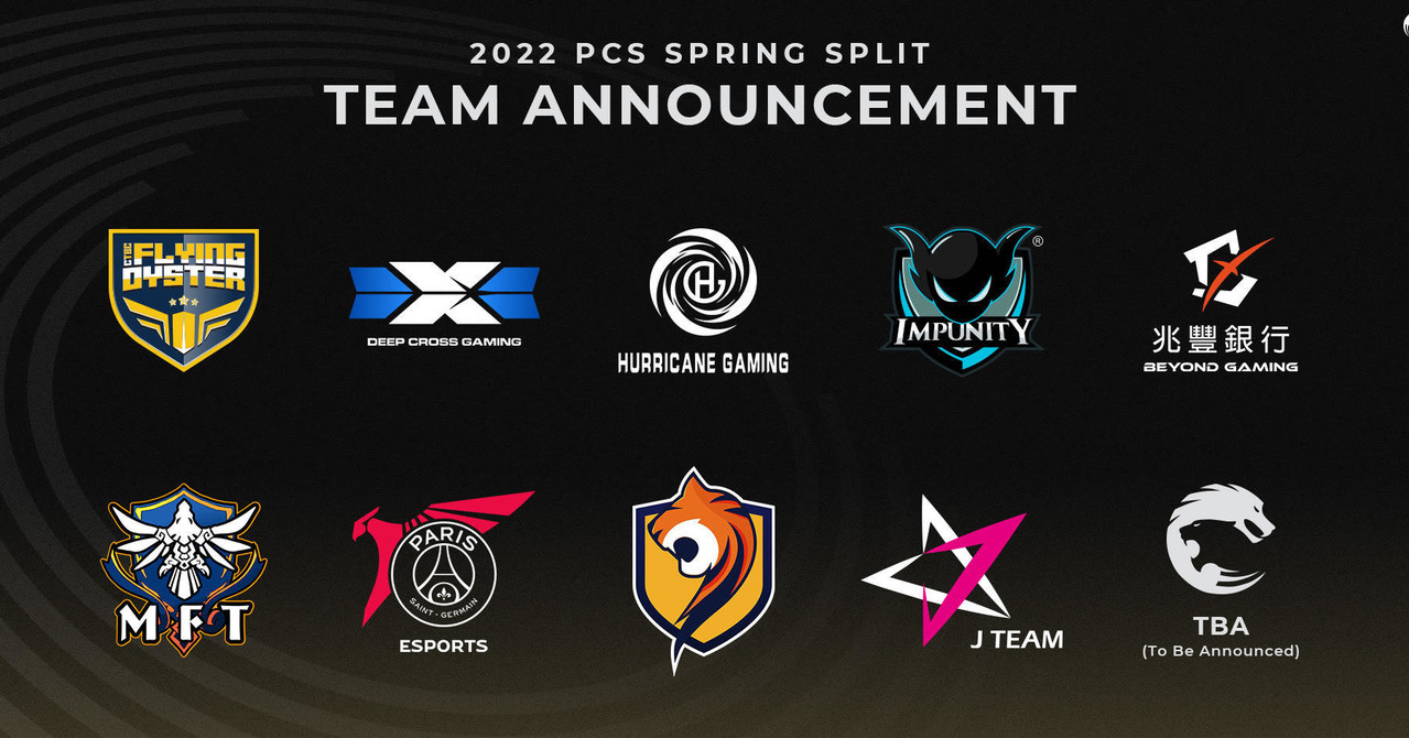 2022《英雄联盟》PCS 联赛 2 月 11 日开打 10 支队伍中有 6 支是新队伍《League of 